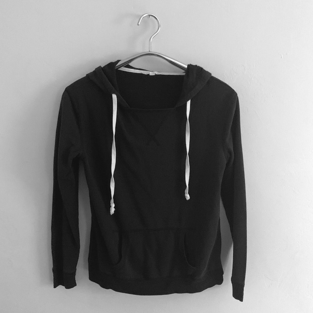 Soft Black Hoodie - Juniors